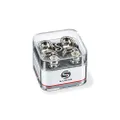 Schaller Strap Lock Pin S-Locks Nickel #14010101/Nickel Pair