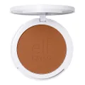 e.l.f. Camo Powder Foundation, Lightweight, Primer-Infused Buildable & Long-Lasting Medium-to-Full Coverage Foundation, Tan 450 N