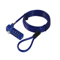 Sendt Blue Notebook/Laptop Combination Lock Security Cable