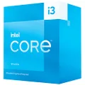 Intel Core i3-13100F Desktop Processor 4 cores (4 P-cores + 0 E-cores) 12MB Cache, up to 4.5 GHz (BX8071513100F)
