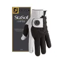 FootJoy StaSof Winter Gloves, Pearl, X-Large, Pair