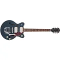 Gretsch G2655T-P90 Streamliner Center Block Jr. Double-Cut P90 Two-Tone Midnight Sapphire/Vintage Mahogany Stain w/Bigsby