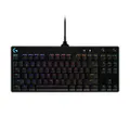 Logitech G PRO Mechanical Gaming Keyboard, Ultra Portable Tenkeyless Design, Detachable Micro USB Cable, 16.8 Million Color LIGHTSYNC RGB Backlit Keys,Black