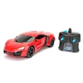 Jada Toys Fast and Furious Lykan Hypersport- Ready To Run RC/Radio Control Toy Vehicle Car, Red, 1: 16 Scale