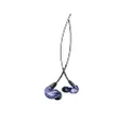 SHURE SE215SPE-PL-A SE215 Special Edition High Sound Insulation Earphones, Purple, In-Ear Type, High Sound Insulation, Recording, Gaming, Remote Work