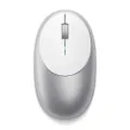 Satechi Mouse for Macbook Pro - M1 Wireless Bluetooth Mouse with Rechargeable Type-C Port - Bluetooth Mouse For Mac, Mac Mini, iMac Pro/iMac, iPad Pro M2, iPad Pro/Air M1 M2 & More (Silver)