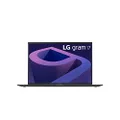 LG gram 17Z90R-G.AA55A3-17" WQXGA (2560 x 1600) Laptop, 13th Gen Intel® Core™ i5-1340P processor, 16GB RAM, 512GB SSD, 2023 model, Win 11, 2 yrs warranty, black color