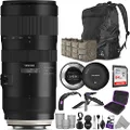 Tamron SP 70-200mm f/2.8 Di VC USD G2 Lens for Nikon F Cameras + Tamron Tap-in Console with Altura Photo Advanced Accessory and Travel Bundle