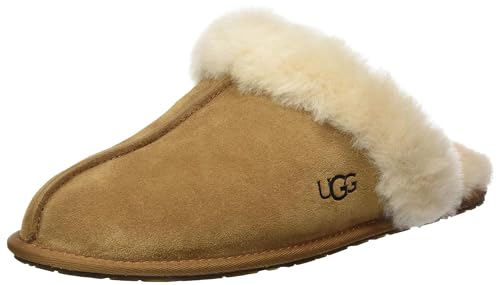 UGG Women's Scuffette II Slipper, Chestnut, 9