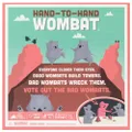 Exploding Kittens Hand to Hand Wombat - Card Games for Adults Teens & Kids - Fun Party Games, Pink, Grey