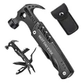 Gifts for Dad from Daughter Son, Unique Birthday Christmas Fathers Day Gift Ideas for Dad Men Him, Cool Gadgets Stocking Stuffers for Men, All in One Survival Tools Small Hammer Multitool
