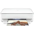 HP Envy 6020e - A4 All-in-One Instant Ink Color Ink Cartridge Printer. Print/Scan/Copy. 2-sided print. WiFi and Bluetooth. Apple Airprint™ and Mopria™. White color