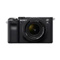 Sony Alpha A7C Compact Full Frame Mirrorless Camera With 28 60Mm Zoom Lens, Powerful Bionz X Image Processing, Advanced Af Performance And Functions, Black, Ilce 7Cl, Silver