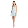Fishers Finery Women's 100% Pure Mulberry Silk Chemise; Nightgown (Lt Grn, S) Light Green