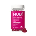HUM Hair Sweet Hair Gummies - Hair Growth Vitamins With 5000mcg Vegan Biotin, B Vitamins, Fo-Ti & Zinc - Supports Hair Growth - Vegan, Gluten Free And Non GMO (60 Berry Flavored Gummies)