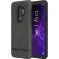 Incipio Carnaby Samsung Galaxy S9+ Case [Esquire Series] with Co-Molded Design and Ultra-Soft Cotton Finish for Samsung Galaxy S9 Plus (2018) - Gray