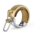KNOG Bicycle Bell Oi LUXE Ring Type (Inner Diameter: 0.9-1.2 inches (23.8-31.8 mm) Large, Brass