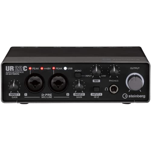 Steinberg UR22C USB Audio Interface, 32/192 KHZ