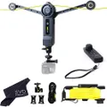 Wiral LITE Cable Cam with Remote for Action Cameras Insta360 X3/X2/ One RS/R, GoPro 11/10/9, Smartphones and DSLR Mirrorless Cameras up to 3.3LBs - Film Moving Shots Even Where Drones Can't Go