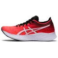ASICS Women's Magic Speed Running Shoes, Sunrise Red/White, 9 US
