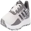 adidas Unisex-Child Junior S2g Spikeless Golf Shoes, Footwear White/Grey Four/Grey Six, 6 US