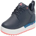 adidas Men's FLOPSHOT Spikeless Golf Shoes, Crew Navy/Blue Rush/Turbo, 10