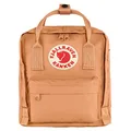 Fjallraven Women's Kanken Mini Backpack, Peach Sand, Orange, One Size