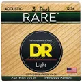 DR Strings Rare Phosphor Bronze Acoustic Guitar Strings, Light 12-54, 3-Pack (RPM-12-3PK)