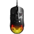 SteelSeries Aerox 5 Gaming Mouse – Ultra Lightweight 66g – 9 Programmable Buttons – IP54 Water Resistant – PC/MAC – FPS, MOBA, Battle Royale, MMO, RPG, Black
