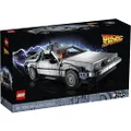 LEGO 10300 Back to The Future Time Machine，Building 1 of 3 Versions of The time-Traveling car（1872 Pieces）