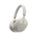 Sony WH-1000XM5 Wireless Noise-Cancelling Headphones, Silver