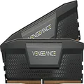 CORSAIR VENGEANCE DDR5 RAM 32GB (2x16GB) 6000MHz CL36 Intel XMP iCUE Compatible Computer Memory - Black (CMK32GX5M2D6000C36)