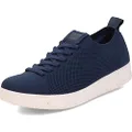 FitFlop Rally E01 Multi-Knit Trainers, Midnight Navy, 7