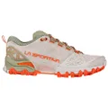 La Sportiva Womens Bushido II Trail Running Shoe, Tea/Cherry Tomato, 7.5 US