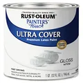 Rust-Oleum 1992502 Painter's Touch Latex Paint, Gloss White 32 Fl Oz, 1 Quarts (Pack of 1)