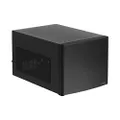 Fractal Design Node 304 - Black - Mini Cube Compact Computer Case - Small Form Factor - Mini ITX – Mitx - High Airflow - Modular Interior - 3X Silent R2 120mm Fans Included - USB 3.0