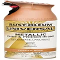 Rust-Oleum 314559 Universal All Surface Spray Paint, 11 oz, Metallic Copper Rose