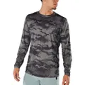 Dakine Mens Heavy Duty Loose Fit Long Sleeve Surf Shirt - Dark Ashcroft Camo - Short Sleeve - UPF 50+ Sun Protection
