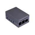 Raspberry Pi 4 Aluminum Cooling Case with Fan (Grey)