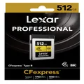 LEXAR Professional CFexpress 512GB Type B R1750/W1000 MB/s (GOLD Series)