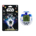 Tamagotchi 88821 Star Wars R2D2 Virtual Pet Droid with Mini-Games, Animated Clips, Extra Modes & Key Chain-(White), Multicolour
