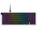 NZXT Function MiniTKL - Compact Tenkeyless Gaming Keyboard – Gateron Red Mechanical Switches: Linear, Fast, and Quiet – Hot-Swappable – RGB Backlit – Aluminum Top Plate – Sound Dampening Foam – White