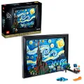 LEGO Ideas Vincent Van Gogh – The Starry Night 21333 Building Set; 3D Art Build-and-Display Model Kit for Adults (2,316 Pieces)