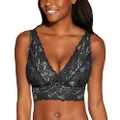 Cosabella Women's Paradiso Curvy Bralette, Shades of Gray, X-Large