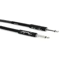 Fender Professional Series Tweed Instrument Cable, Straight/Straight, Gray, 15ft