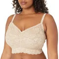 Cosabella Women's Say Never Ultra Curvy Sweetie Bralette, Camel, Small