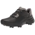 ECCO Men's Biom G5 Gore-tex Waterproof Golf Shoe, Black/Steel, 11-11.5