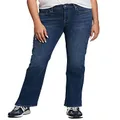 GAP Women's Classic Straight Fit Denim Jeans, Dark Nieves, 29 Regular
