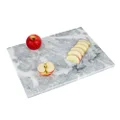 Homiu Chopping Board White Marble Approximately 40 X 30 X 1.5 Centimetres Easy Clean Hard-Wearing Chop Safe Dishwasher Safe (White Marble)