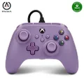 PowerA Nano Enhanced Wired Controller for Xbox Series X|S - Lilac, portable, compact, gamepad, wired video game controller, gaming controller, works with Xbox One and Windows 10/11